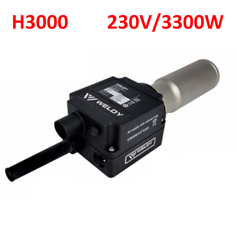 Weldy 230V 3300W Industrial Heater Hot Air Blower Heat Gun H3000 Hot Air Gun