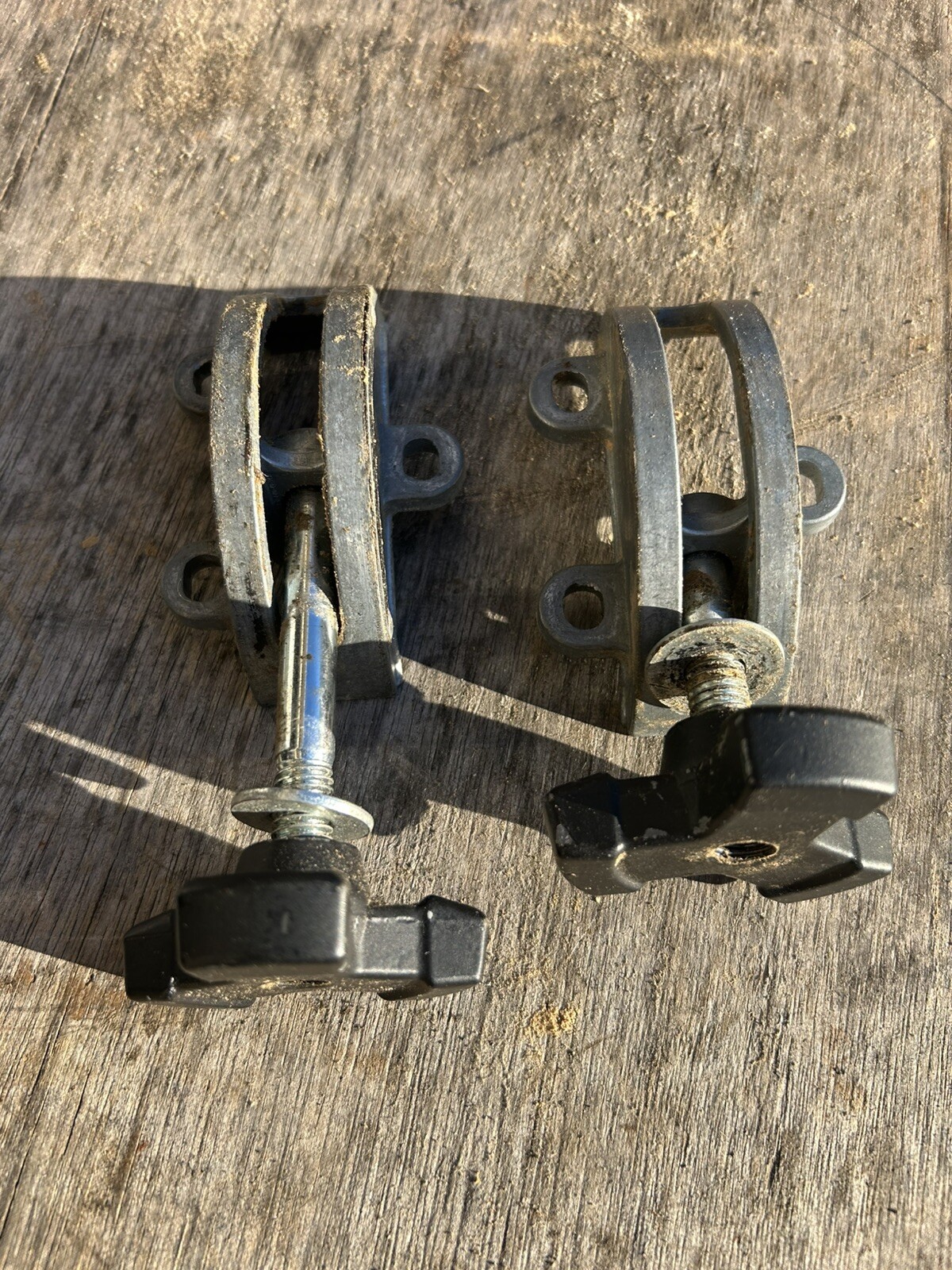 Pair Of Delta Rockwell 14&Prime; Band Saw Table Trunnions Nice Shape LBS-60 Freeship!!
