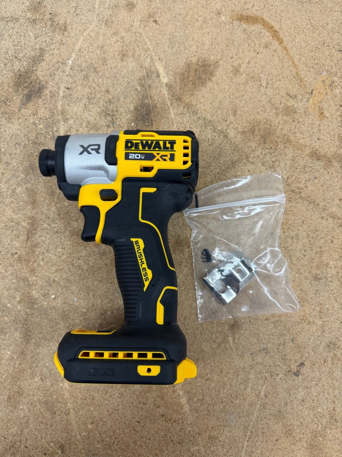 DEWALT 20V MAX XR Cordless Brushless 1/4 in. 3-Speed Impact Driver (Tool-Only)