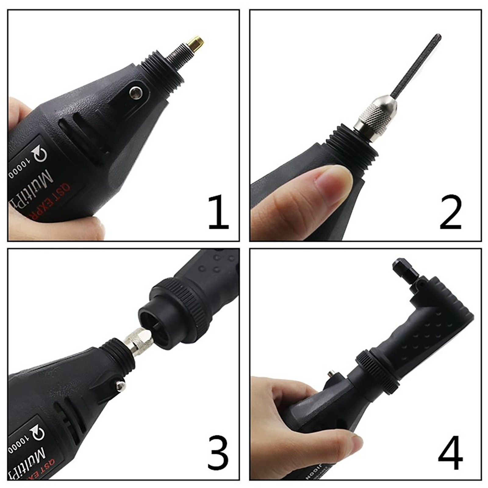 Right Angle Converter Adapter Rotary Tool Attachment Part For Dremel Accessories