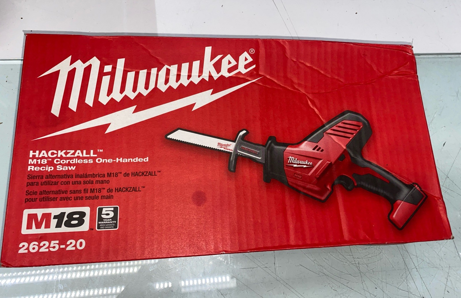 Milwaukee M18 HACKZALL Compact Reciprocating Saw Sawzall 2625-20 TOOL ONLY