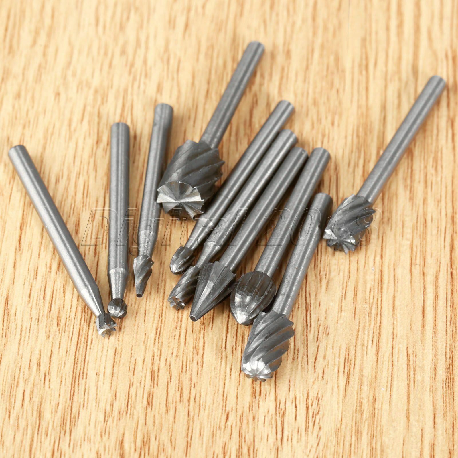 Wood Plastic Matel Engraving Cutting Polishing Burr Routing Drill Rotary Files