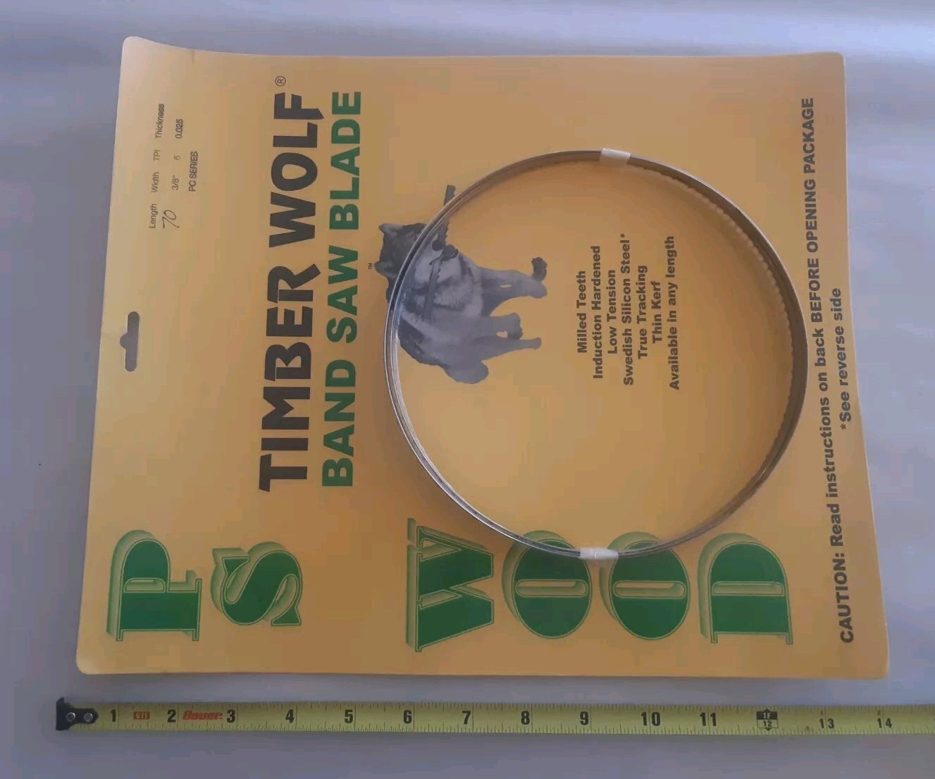 Timber Wolf Bandsaw Blade