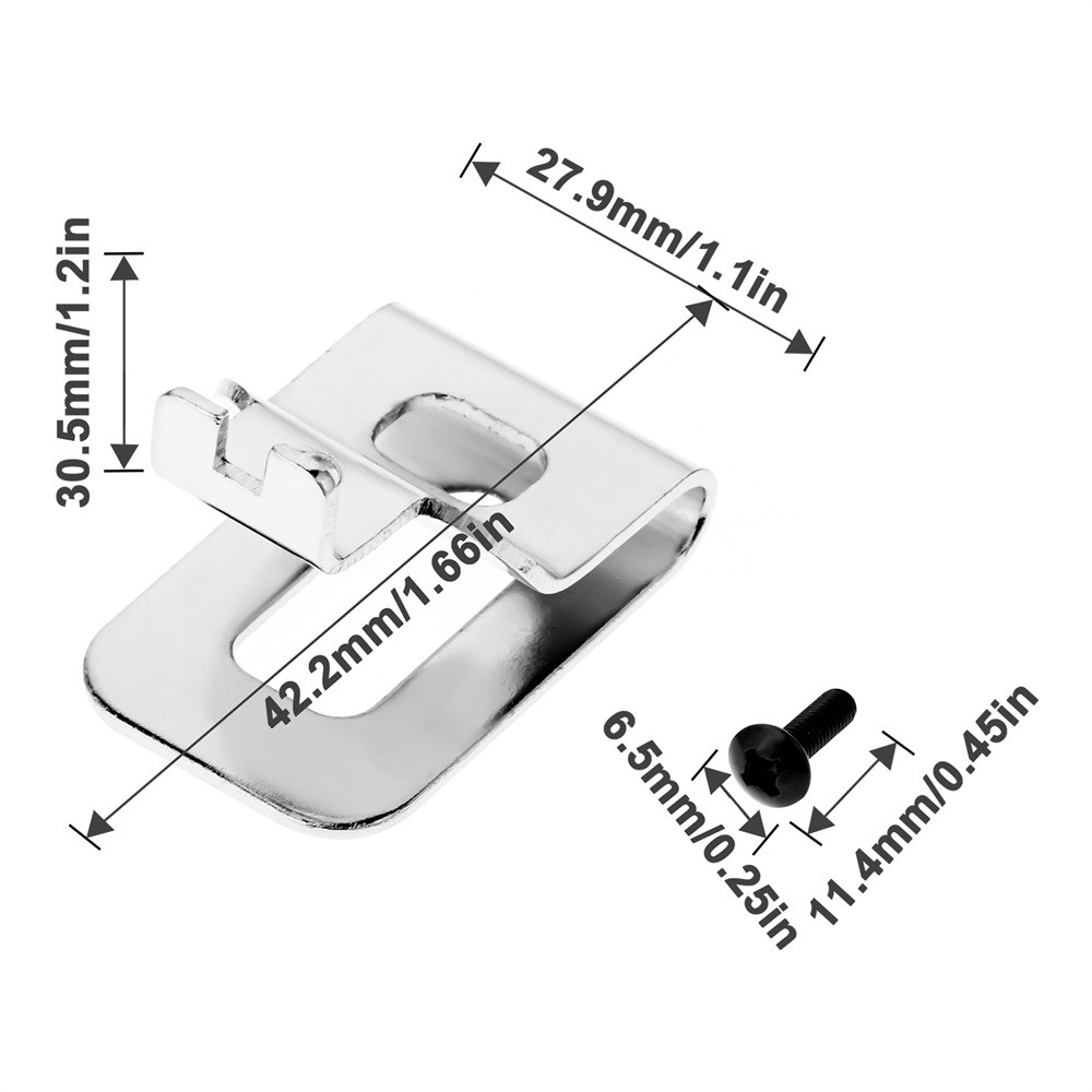 N268241 Belt Clip Replacement for Dewalt 20V Drill DCD980L2 DCD985L2 Tool