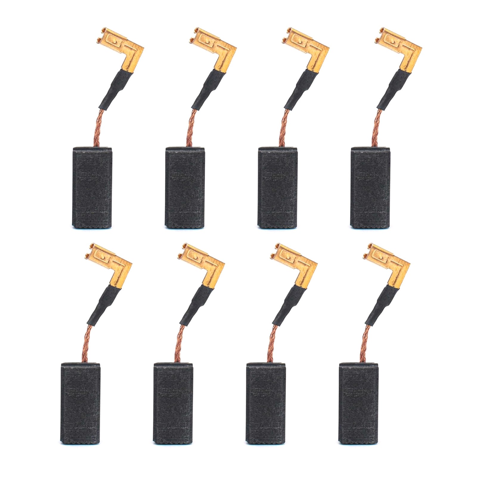 For DeWalt DWE4011N DWE4120N Carbon Motor Brushes 8 Pack Durable Replacement