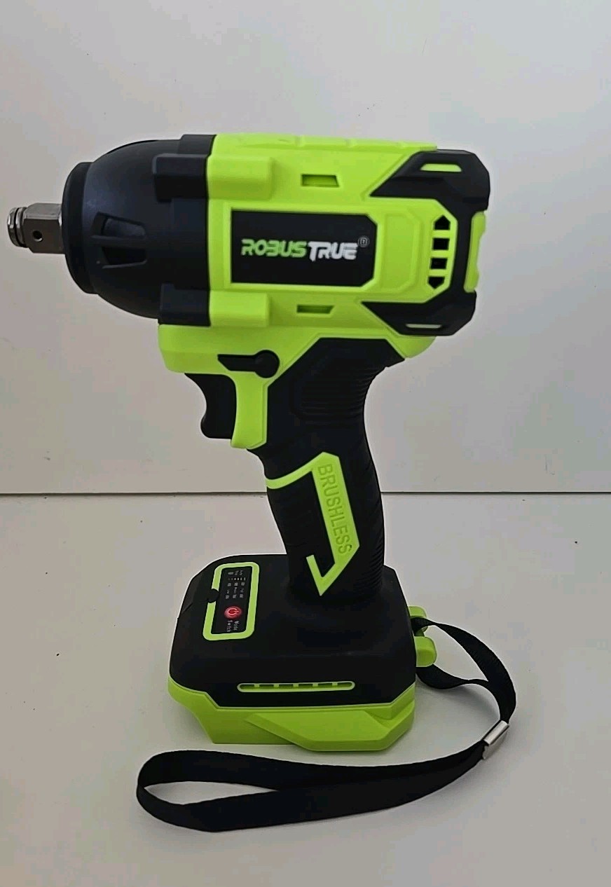 Robustrue Brushless Motor 1/2 Inch Cordless Impact Wrench Model RT550B