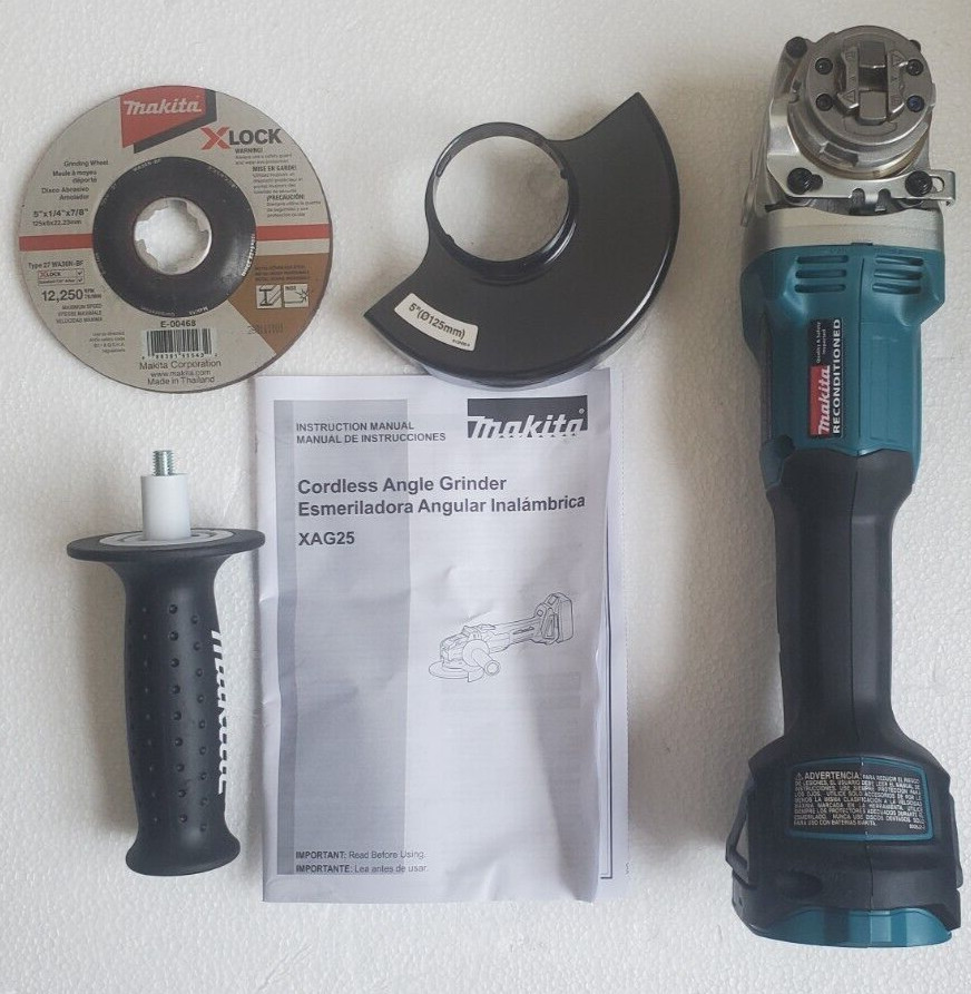 Makita XAG25Z 18V LXT Brushless Lithium-Ion 4-1/2 in. / 5 in. Cordless X-LOCK