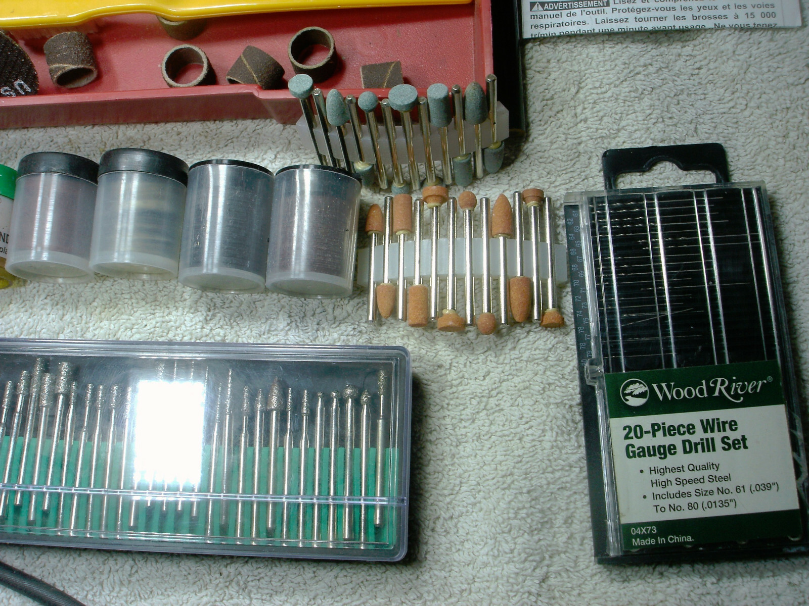 Craftsman Single Speed Rotary Tool Drill Grinder / WITH MANY ACCESSORIES