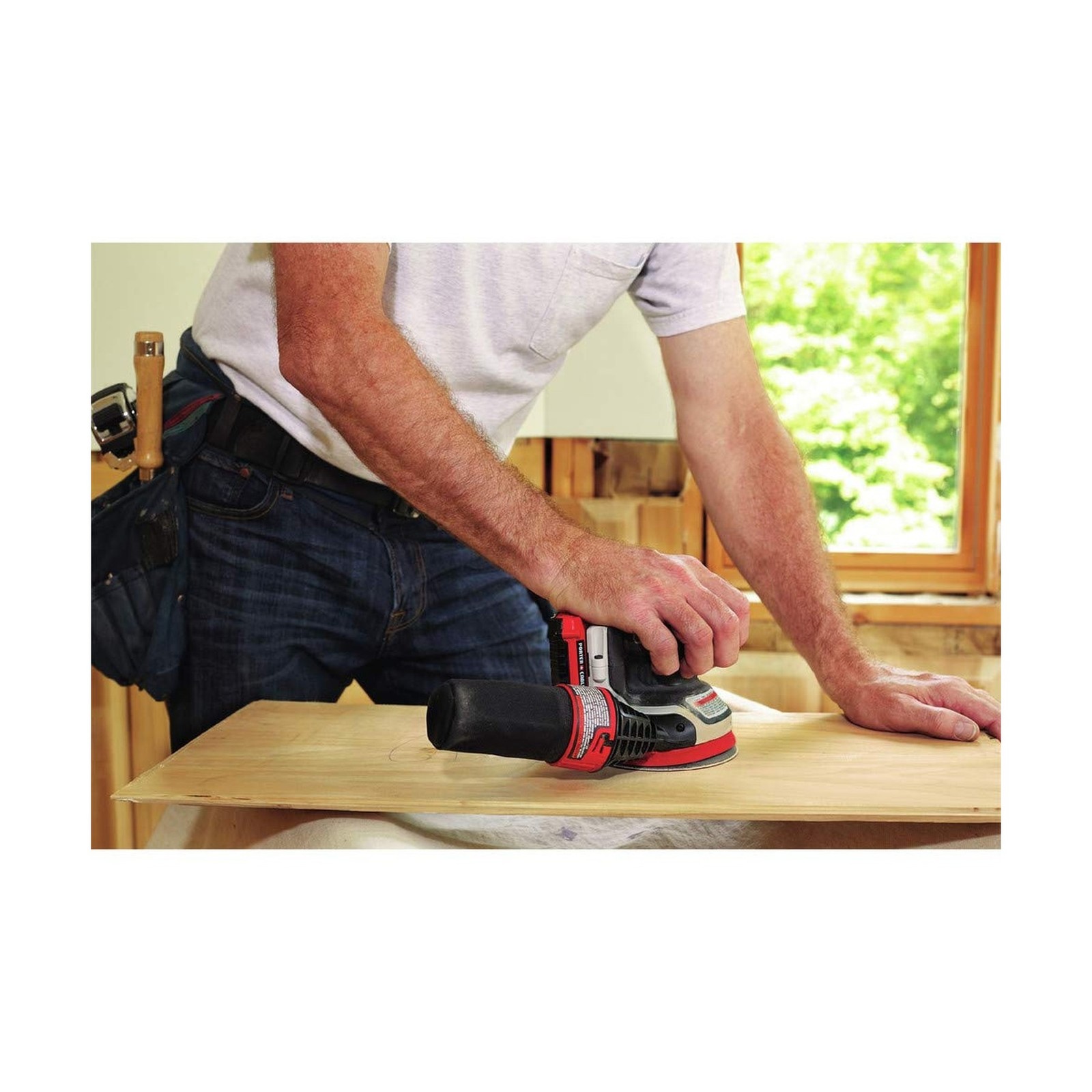 PORTER-CABLE 20V MAX* Random Orbital Sander, Cordless, 5-Inch, Tool Only (PCC…