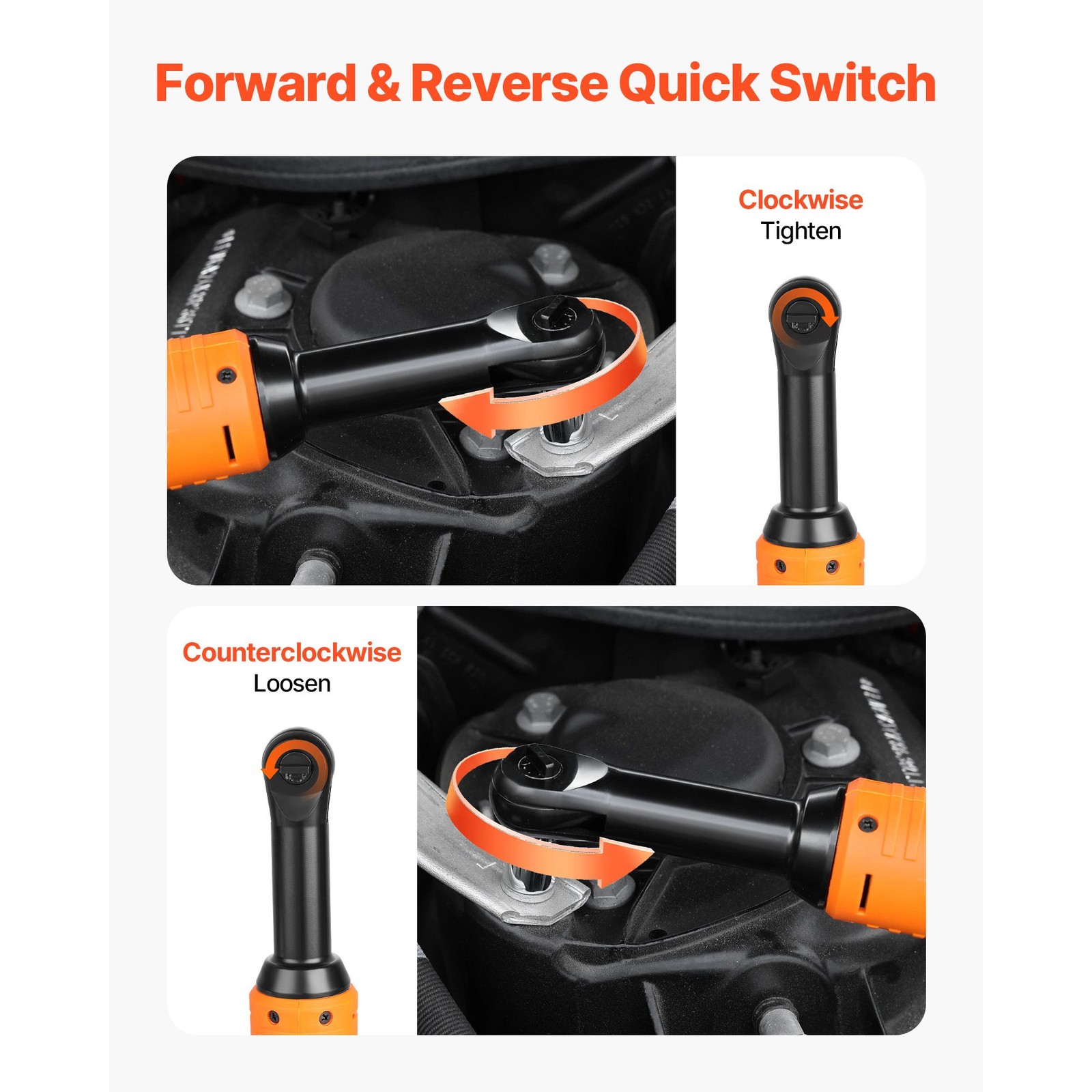 3/8 Cordless Ratchet, 33ft-lbs, 2 Batteries, Sockets