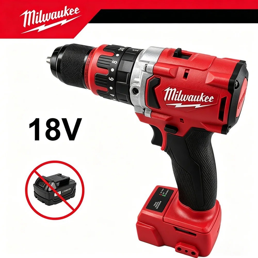 Small Electric Drill 150N.m brushless Cordless Impact Drill of Decoration Team