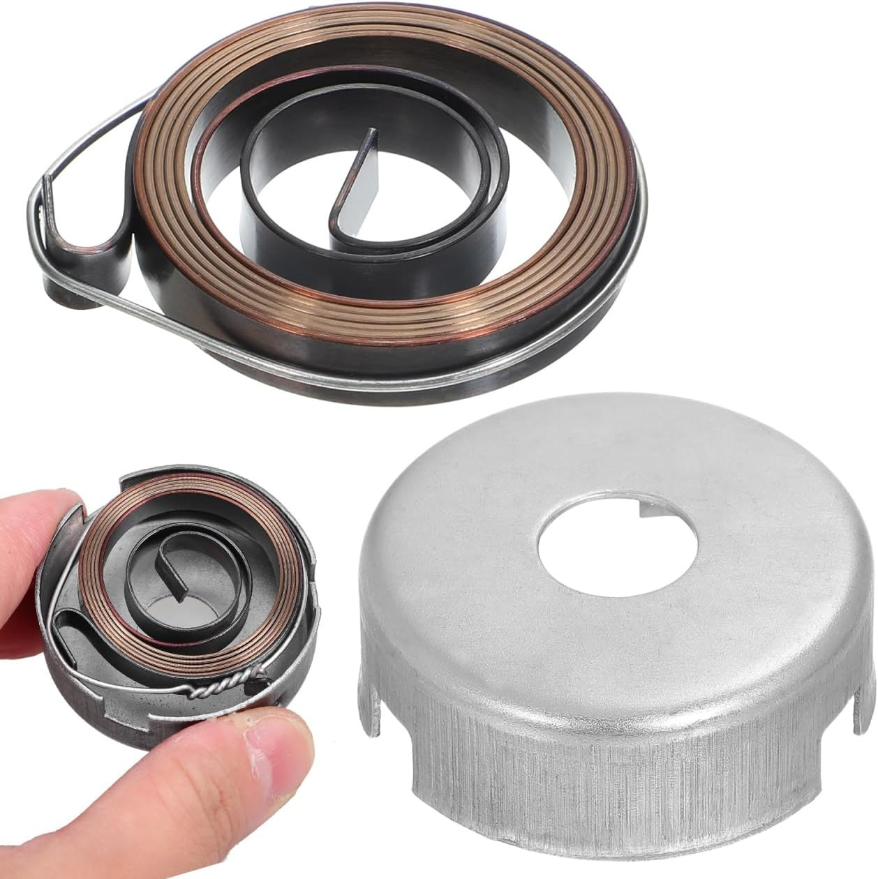 1 Set of Drill Press Replacement Return Spring Quill Spring Return Coil Spring A