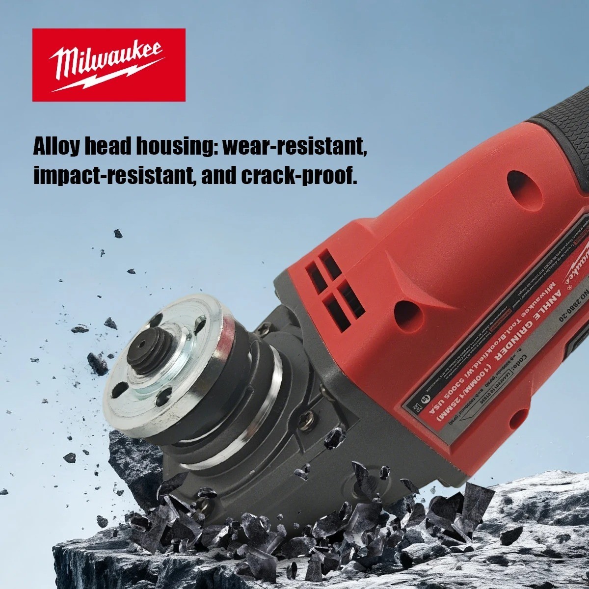 Milwaukee M18 8500 RPM 125mm Brushless Angle Grinder Paddle Switch Cordless Tool