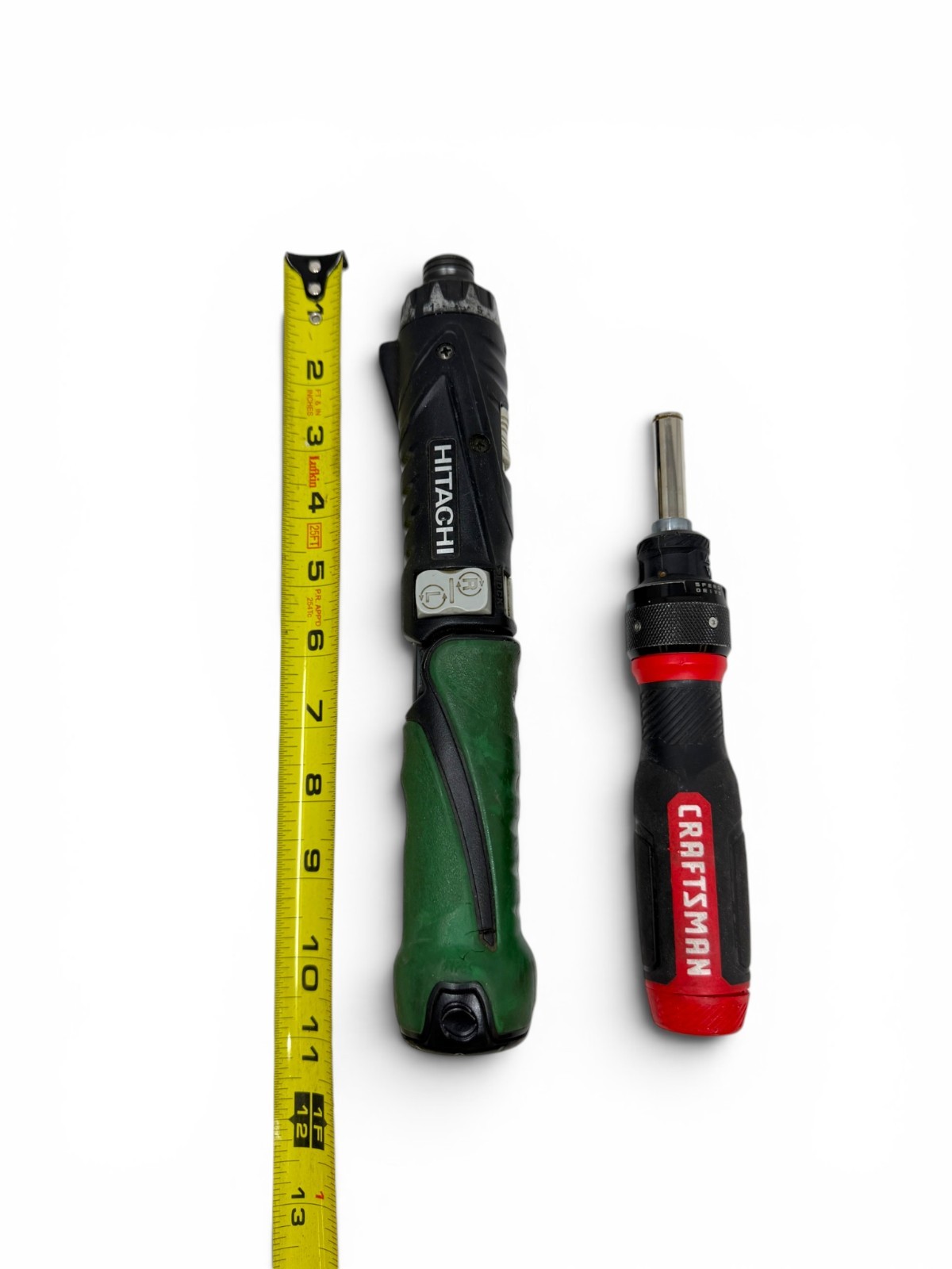 Hitachi 3.6V Cordless Driver Drill DB3DL2, Craftsman Speed Drive Screwdriver Lot