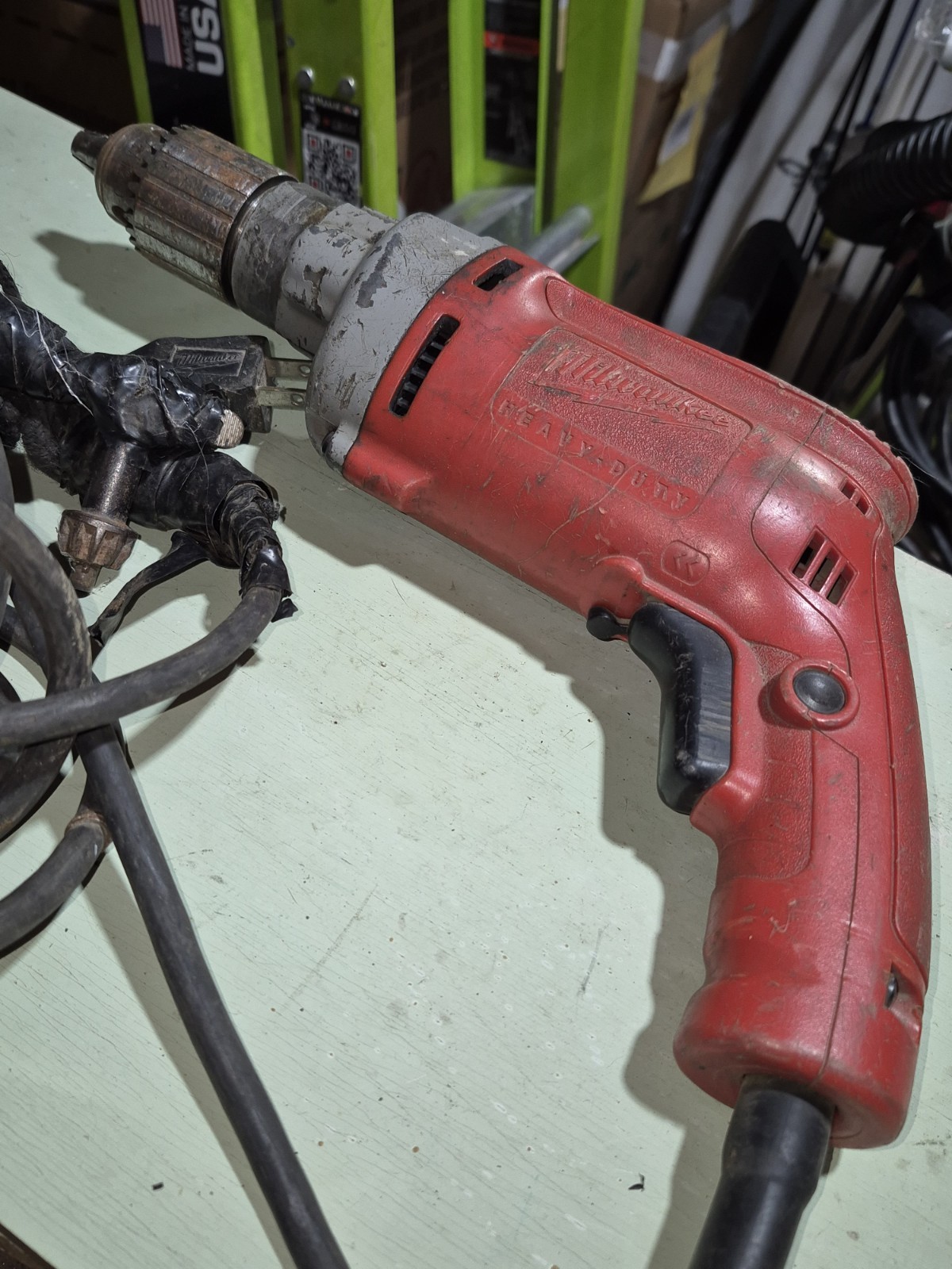 Milwaukee Corded Drill 0299-20 1/2&Prime; 0-850 RPM Magnum Drill with Keyed Chuck