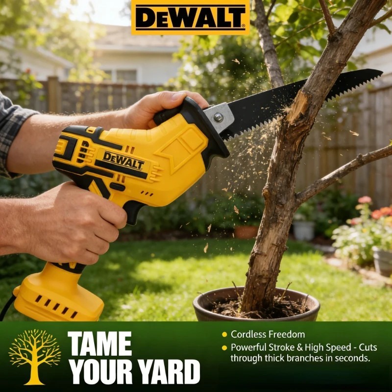 Dewalt 20V Brushless Reciprocating Saw 2800RPM Wood Metal Cutter