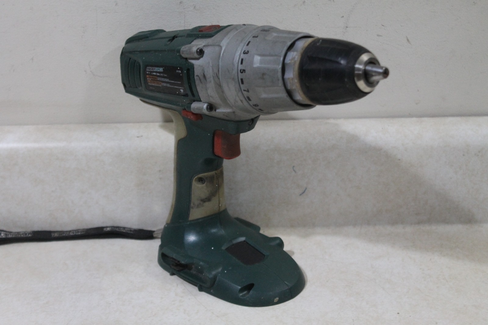 TESTED Masterforce 18v Volt Super-Cell 1/2&Prime; in. Drill/Driver 241-0756