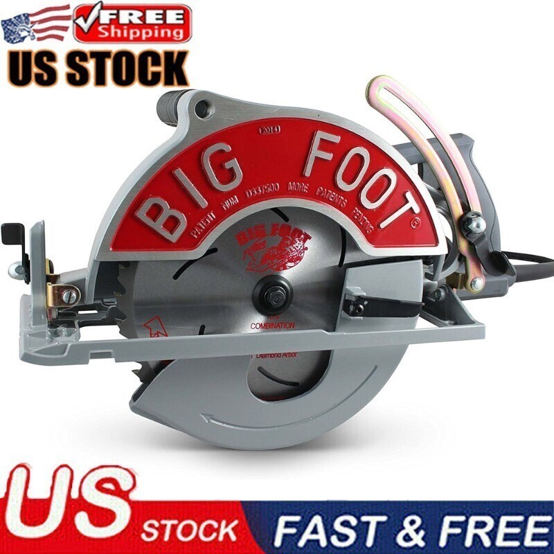 Magnesium Circular Saw W/ Skil Motor High Speed Steel Blade Hand Tools Wood New