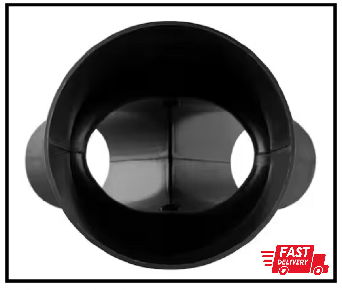 4 In. to 2-1/2 In. Dust Collection Splitter Fitting