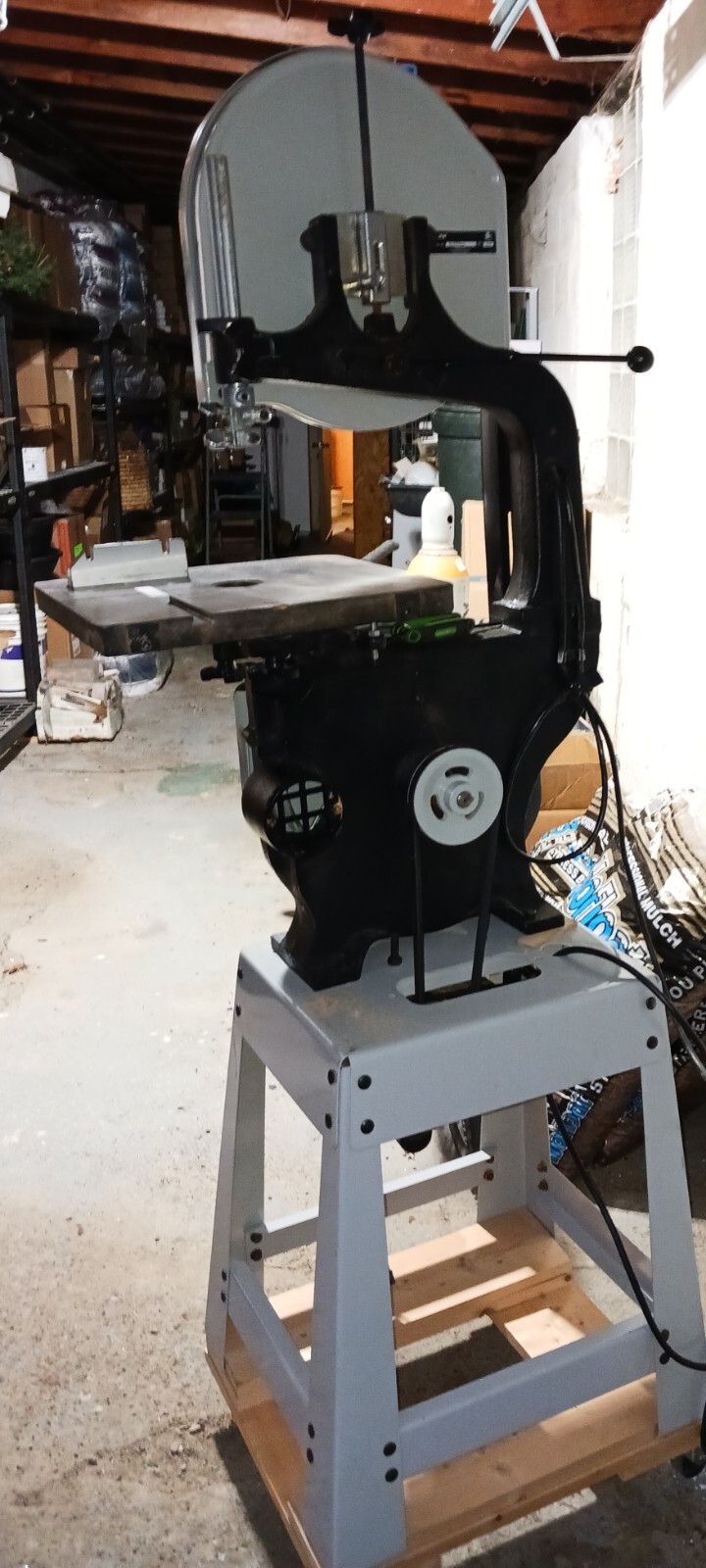 Delta Band Saw 3/4 HP Bandsaw Vertical Aluminum Wood Cutting 14 in Runs Great