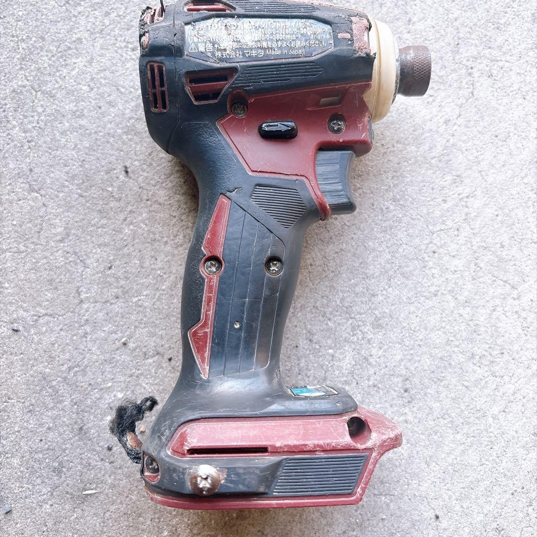 In Stock Makita TD172DZAR Rechargeable Impact Driver Red 18V No Battery Used