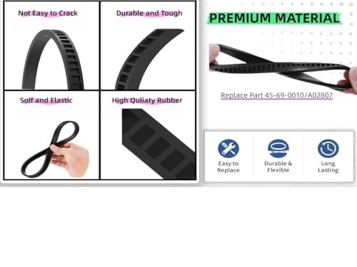 10 Pack Replacement Blades for Deep Cut Band Saw Tires – Rubber Drive Belt Wheel