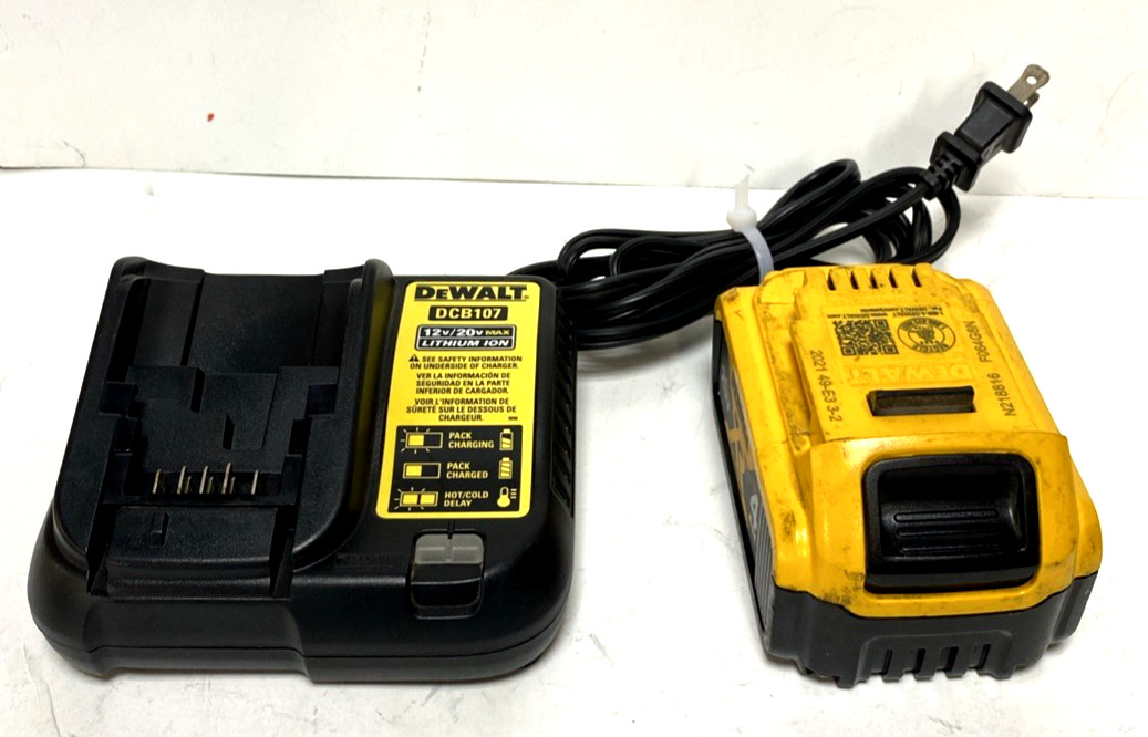Dewalt DCD777 Cordless Drill Driver / DCF899 Impact Used 201116-1
