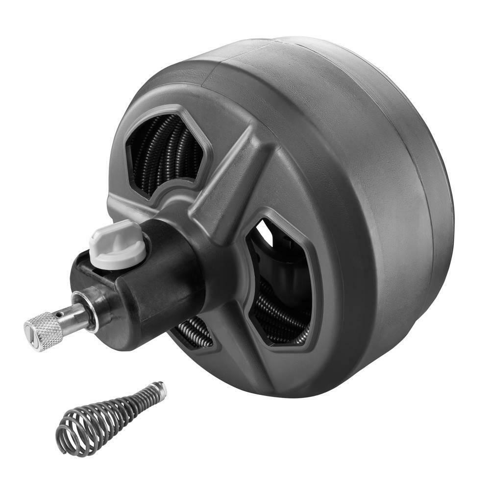 RYOBI 50 ft. Reinforced Cable Replacement Drum Hybrid Drain Auger P4003 P4003K