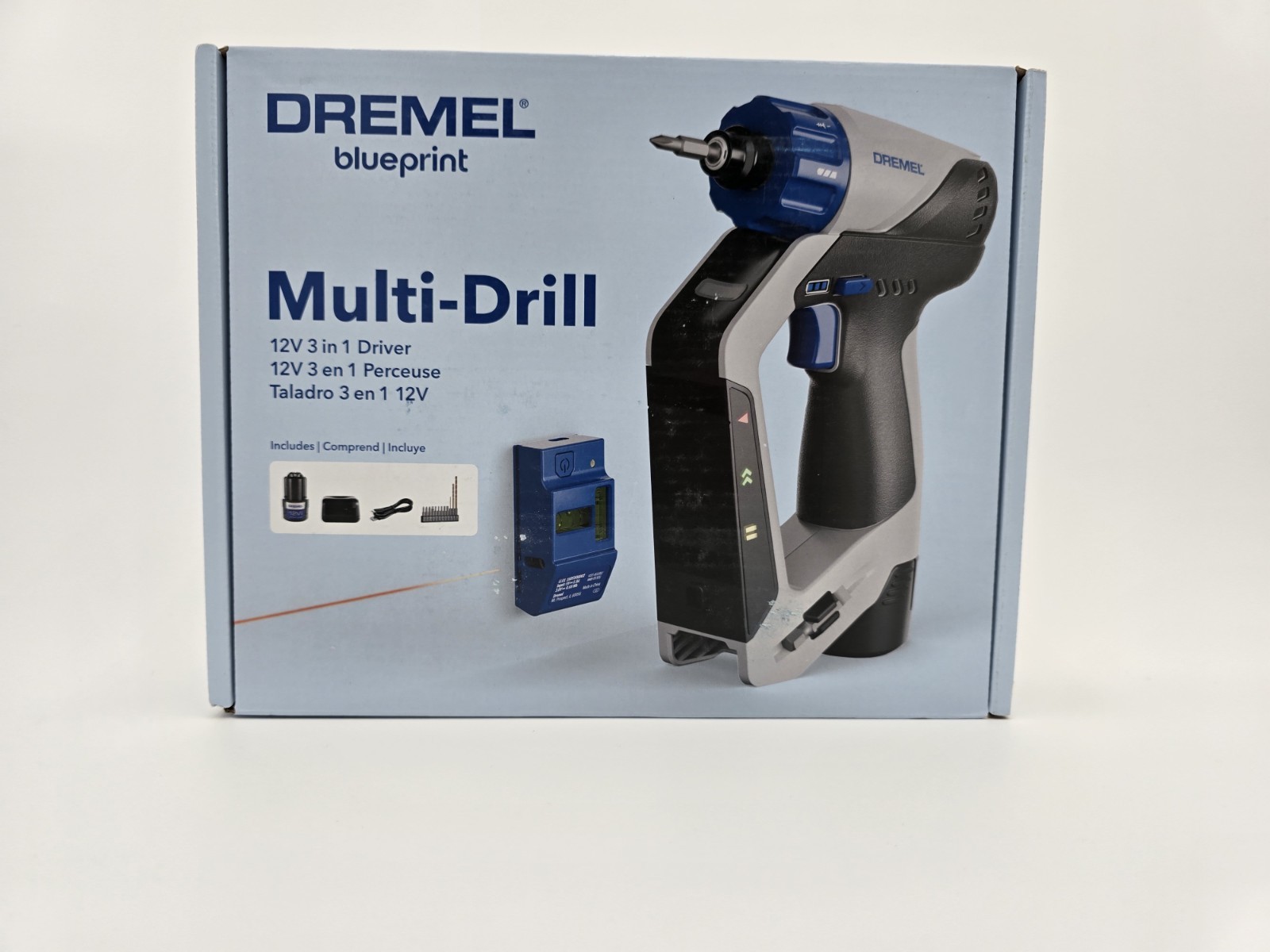 Dremel Blueprint 12V Cordless 3-in-1 Driver Multi-Drill Kit (F013DD12AA)