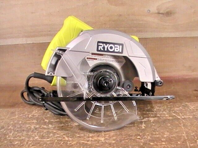 RYOBI #CSB125 13.A 5000-RPM 7-1/4&Prime; CIRCULAR SAW W/ WRENCH & MANUAL PRE-OWNED