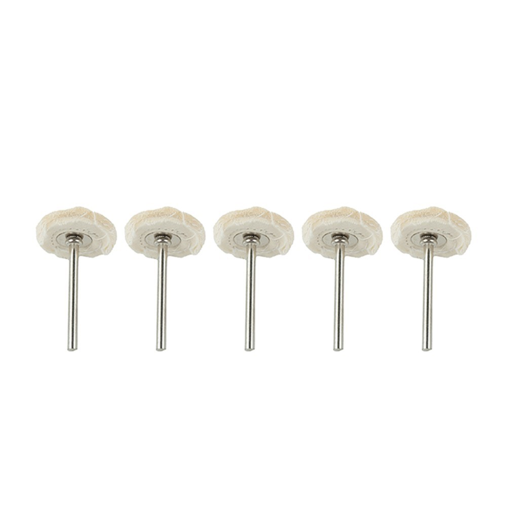 Polishing Wheel Power Tool Accessories 25mm 5pcs Grinding Head Silver White