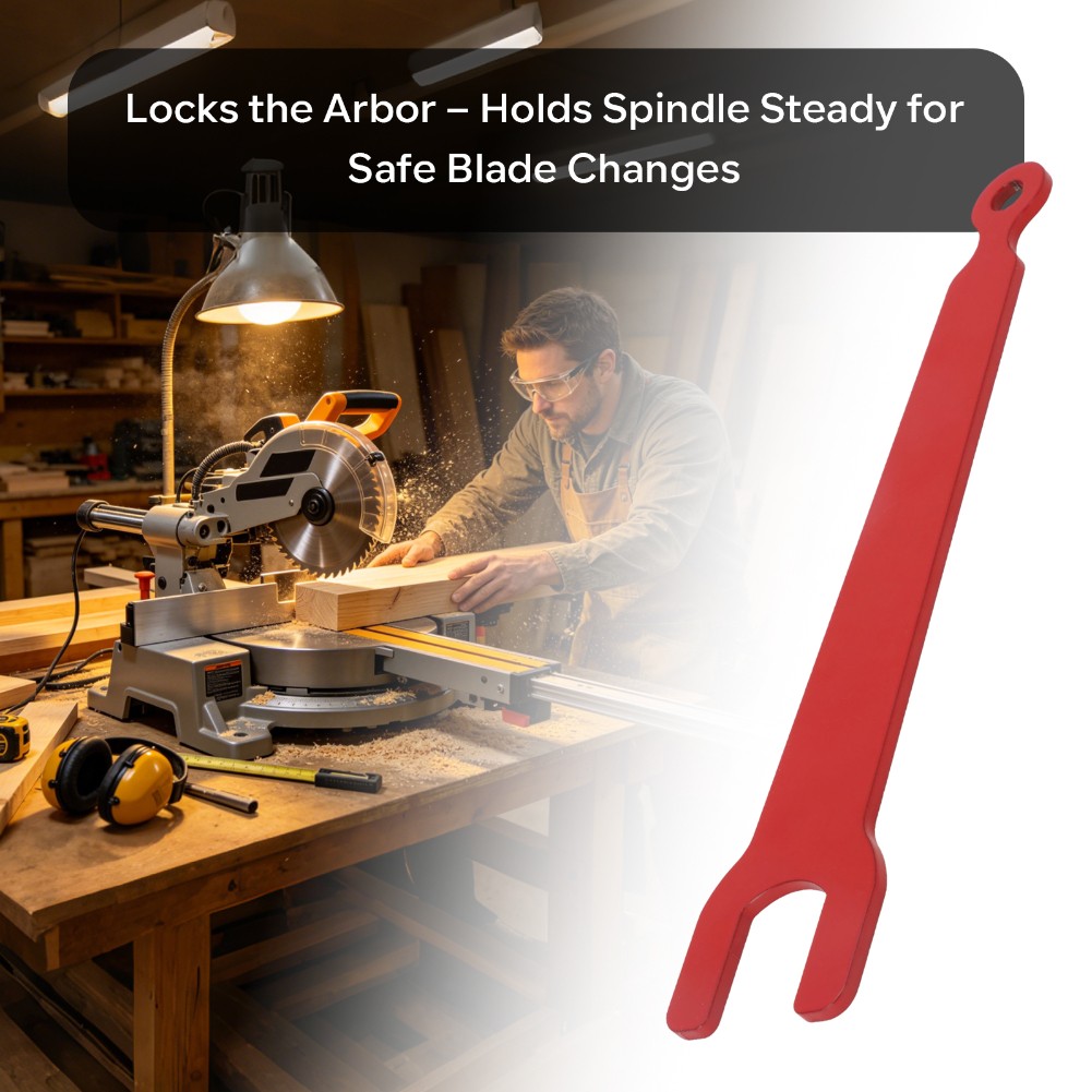 3.5mm Wrench For Delta Unisaw & Other Saws W/ a 7/8&Prime; Arbor Repair Removal Tool