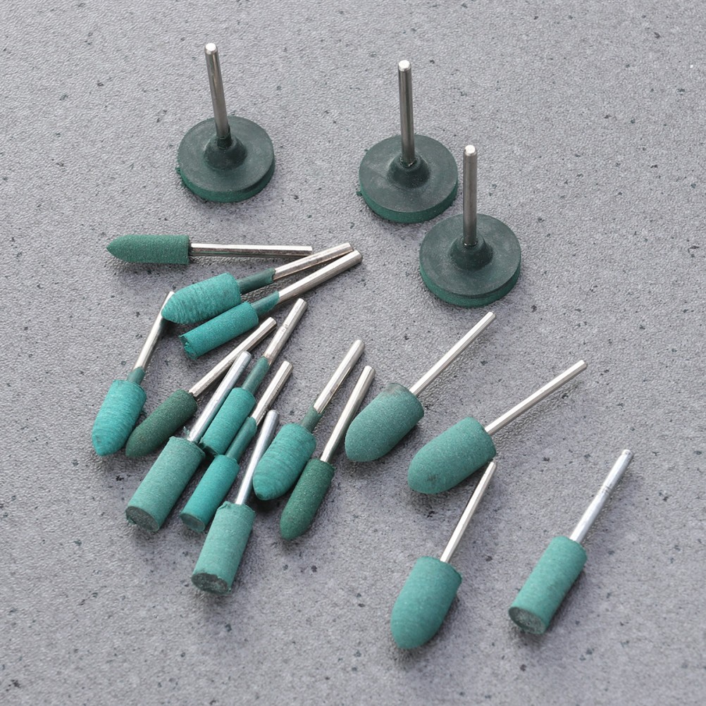 18Pcs Durable Buffing Wheel for Drill Polishing Metal and Non Metal Surfaces