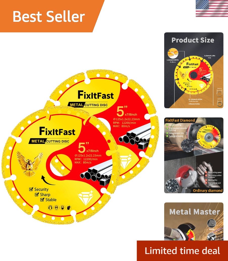 Durable 5 » Diamond Cut-Off Wheel for Angle Grinder – Ultimate Metal Cutting