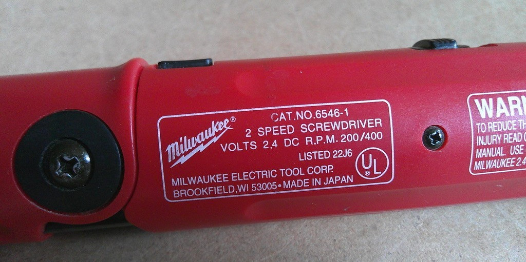 Milwaukee 2.4-Volt Cordless Screwdriver 2‑Speed 6546‑1 BUNDLE!!