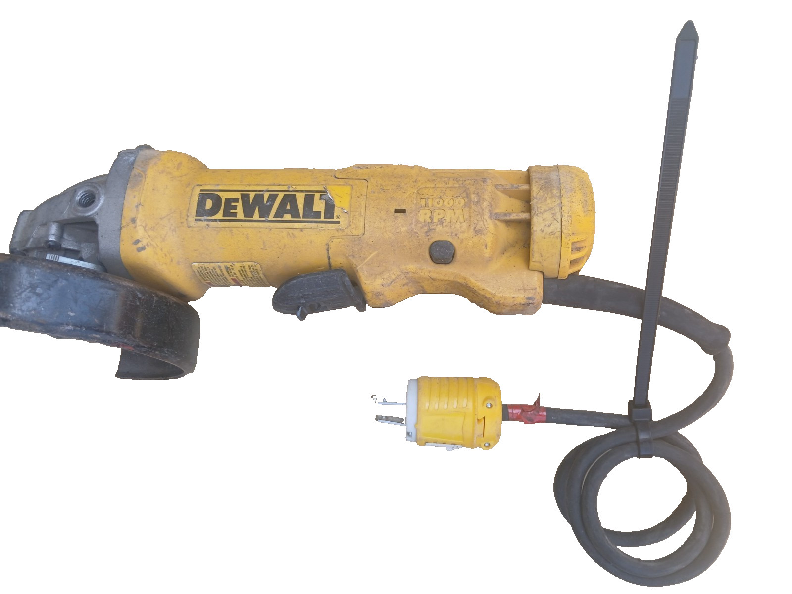 *PARTS/REPAIR* DEWALT DWE402 120V 4-1/2&Prime; Corded Angle Grinder Not Tested
