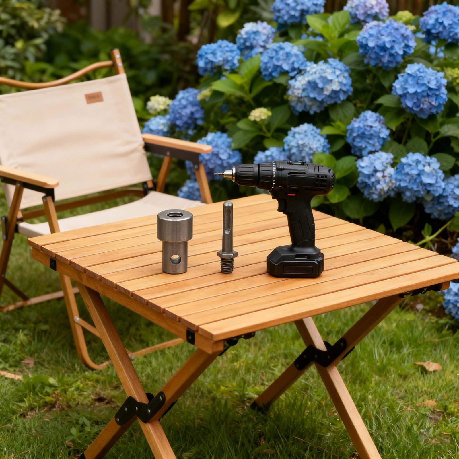 4 Interface Earth Auger Adapter Tool Compatible with Hammer Machine Drill