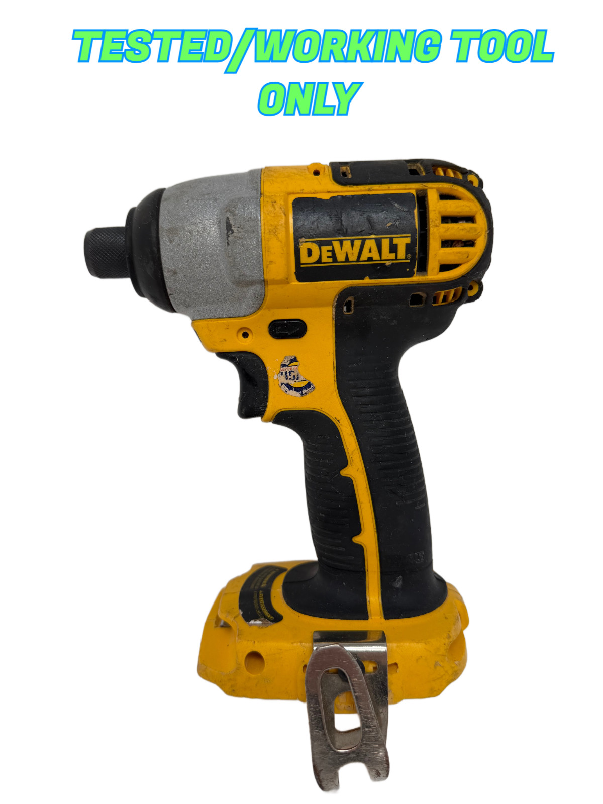 DEWALT DC825 1/4 inch Cordless Impact Driver – Black/Yellow Tool Only