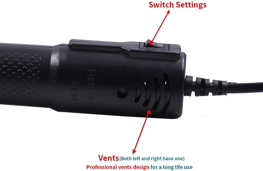 Compact Electric Heat Pen – 150W for Smooth Resin Coating and Bubble Removal