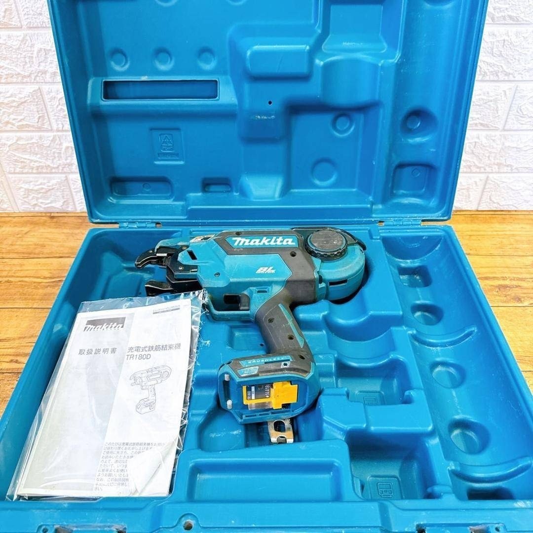 Makita TR180DZK 18V Cordless Rebar Tying Machine + Case Japan Used