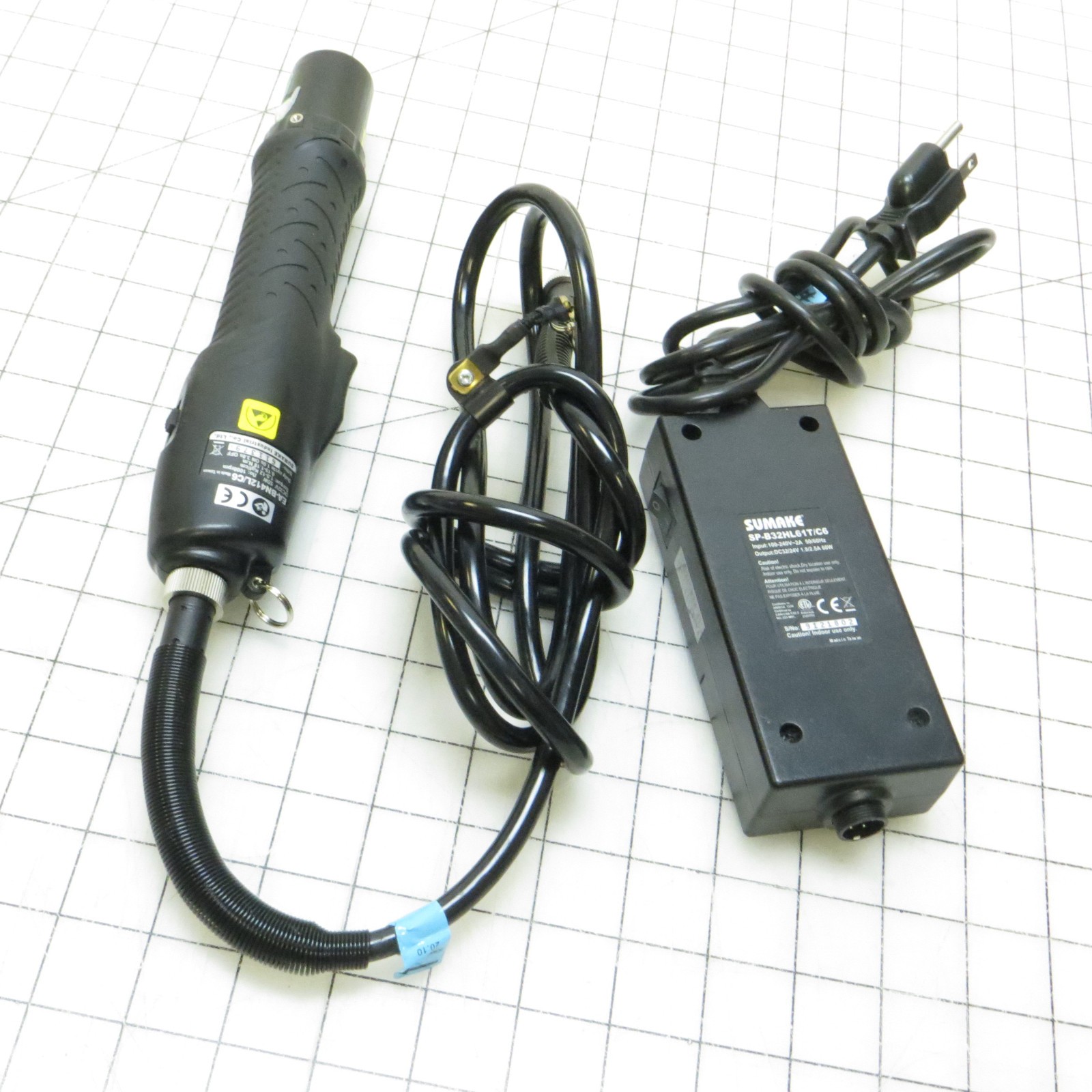 Sumake EA-BN412L/CE6 Corded Lever Start Torque Screwdriver w/ Hi-Lo Power Supply