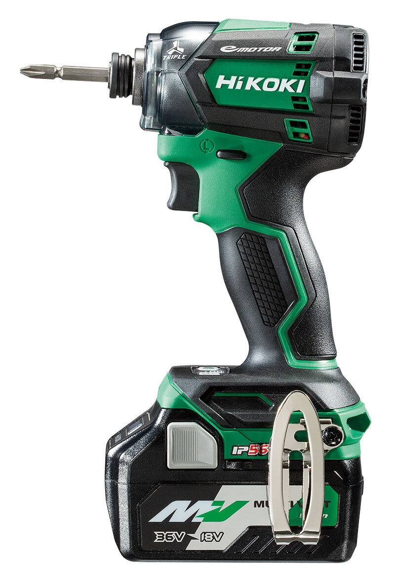 HIKOKI 18V Brushless Impact Driver WH18DC(NN) 180N･m 1.6kg 4-Mode Body Only JP