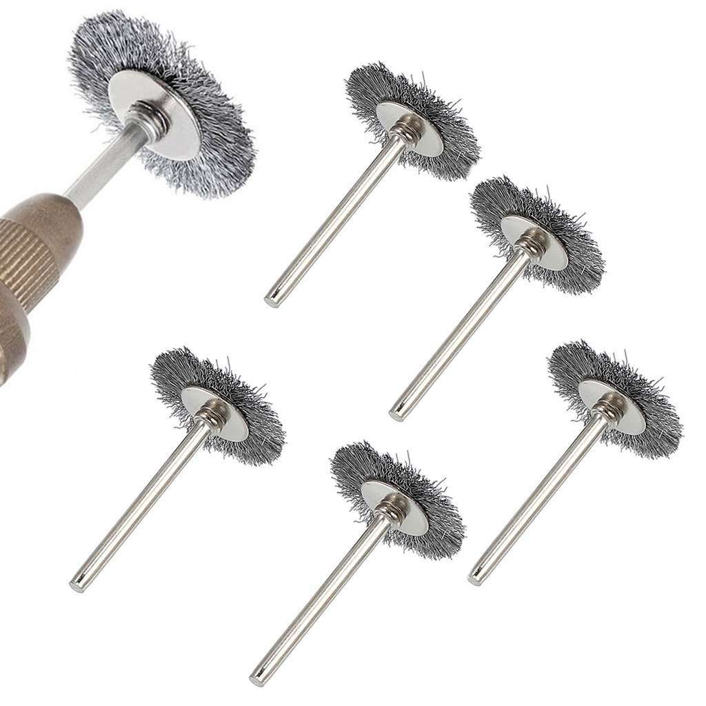 10-100pcs Stainless Steel Wire Wheel Brushes Cup For Grinder Dremel Rotary Tool