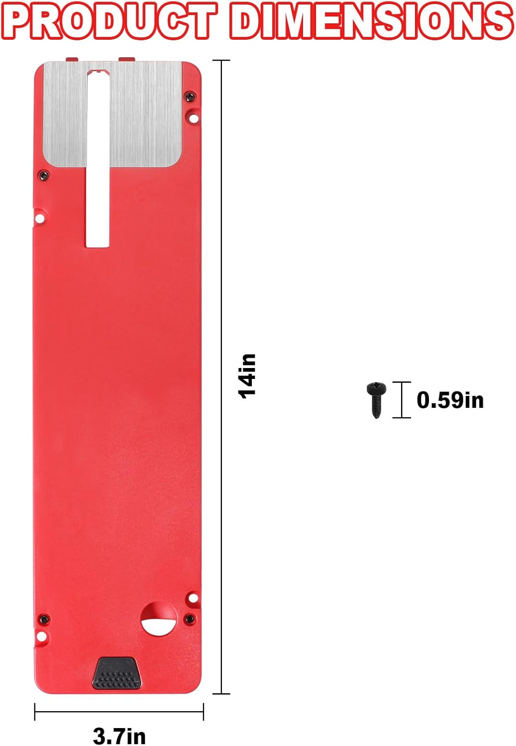 STZ6307 Zero Clearance Insert Plate And STA6307 Dado Insert Plate For SKIL 10 In