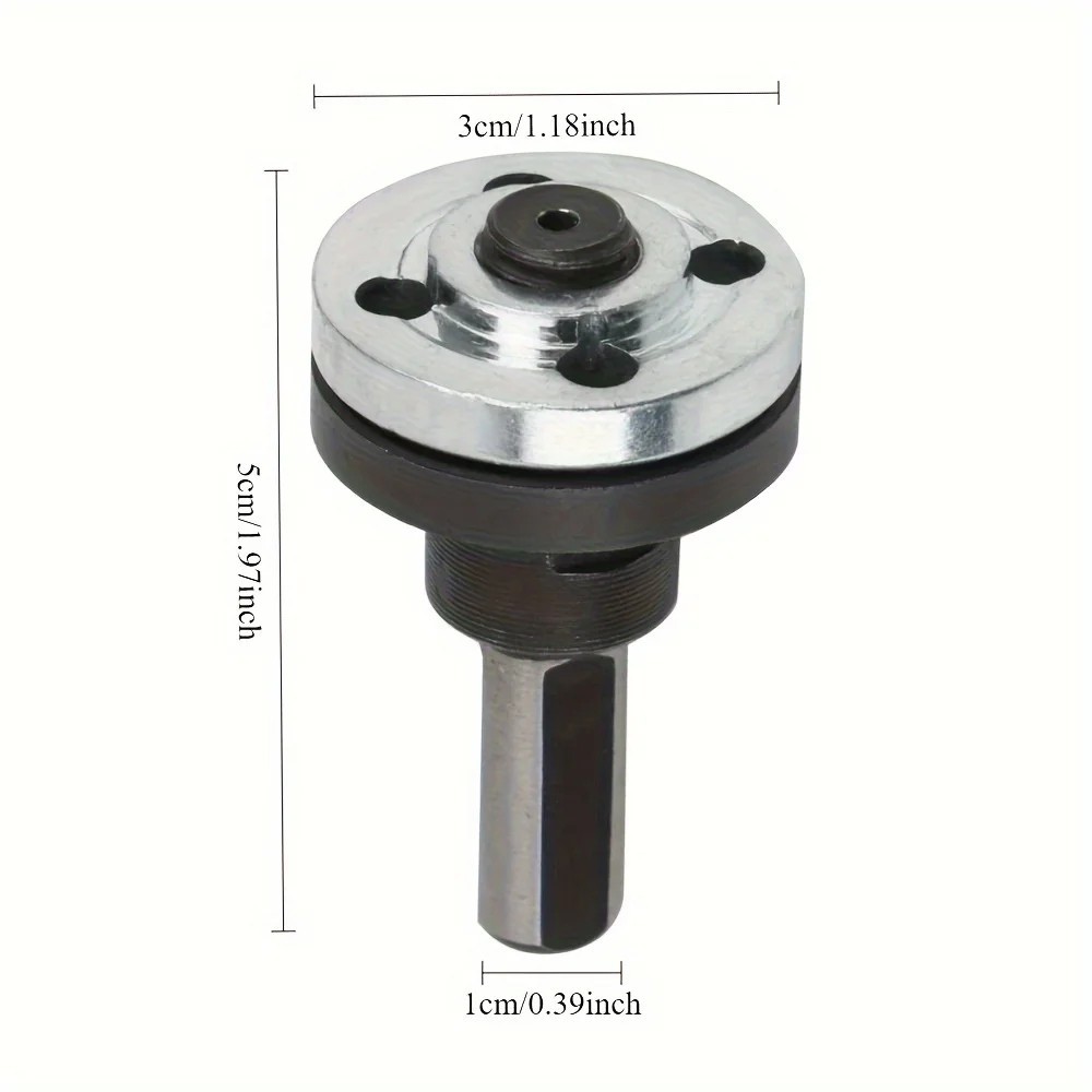 1Set 10mm Drill to Angle Grinder Adapter Rod Conversion Kit with Wrench – NEW