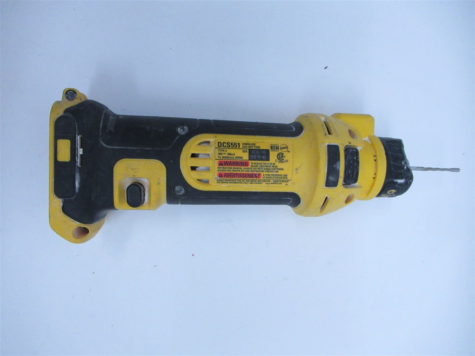 DeWALT DCS551 20v cordless Cut-Out Tool- TOOL ONLY GP3127285