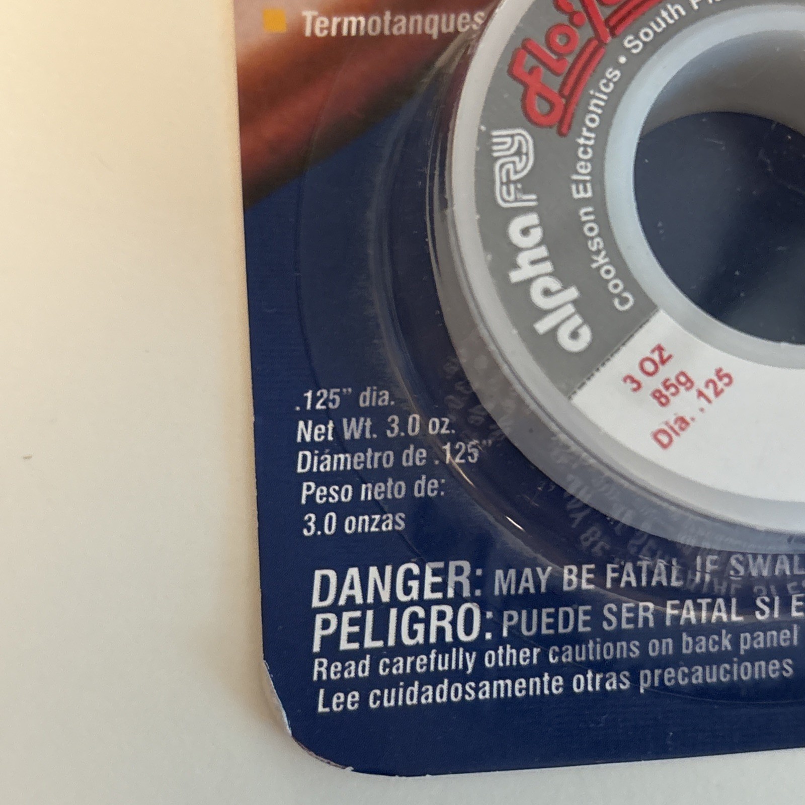 AlphaFry 33955 95/5 Tin/Solid Solder Lead Free 3oz BRAND NEW