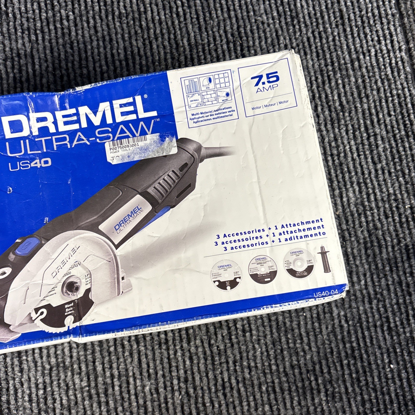 Dremel 7.5 Amp Ultra Saw Corded Compact Tool Kit US40-04