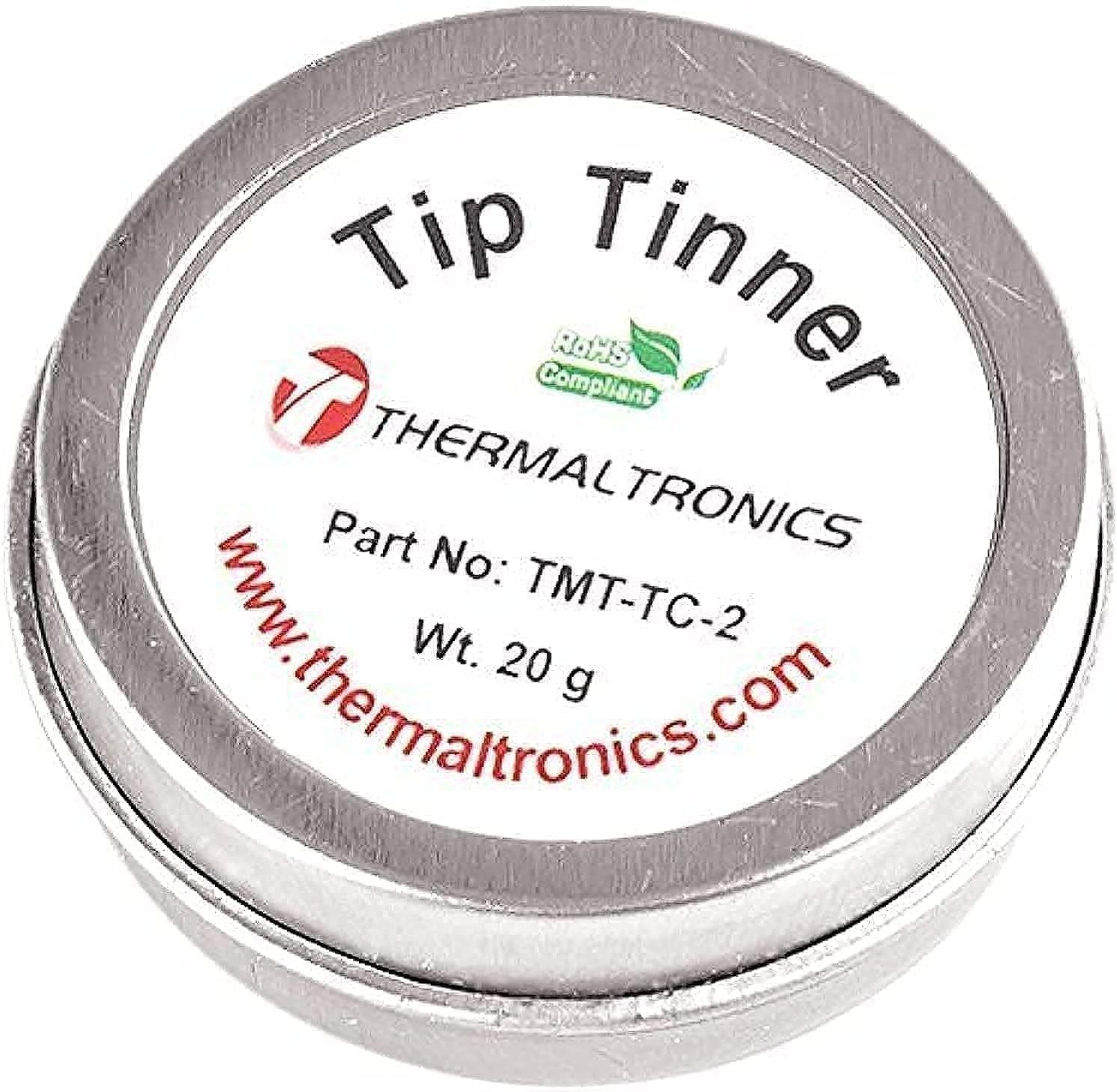 TMT-TC-2 Tip Tinner – 20g Unscented Tablet for Quick Soldering Tip Maintenance
