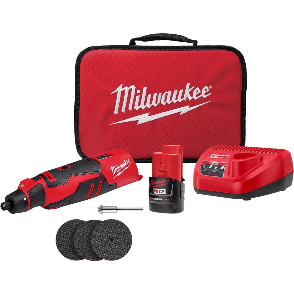 Milwaukee 2525-21 M12 Brushless Rotary Tool Kit